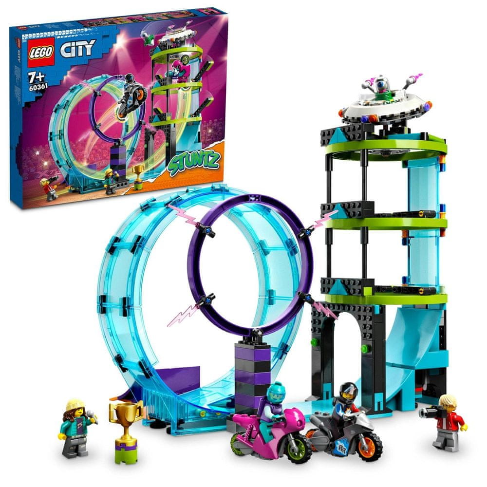 Levně LEGO City 60361 Nejbláznivější kaskadérská výzva