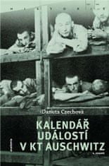 Kalendář událostí v KT Auschwitz (2 svazky) - Danuta Czechová 2x kniha