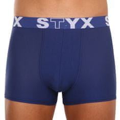 Styx 3PACK pánské boxerky sportovní guma modré (3G96789) - velikost L