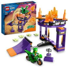 LEGO City 60359 Kaskadérská výzva s rampou a obručí