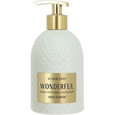Vivian Gray Luxusní tekuté mýdlo Wonderful White Flowers (Liquid Soap) 500 ml
