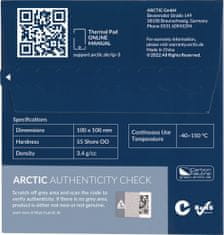 Arctic TP-3 Thermal Pad 100x100x1mm