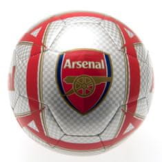 FotbalFans Fotbalový Míč Arsenal FC Silver