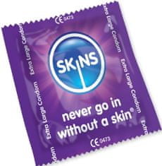SKINS SKINS EXTRA LARGE Kondomy Velikost XL 1 kus
