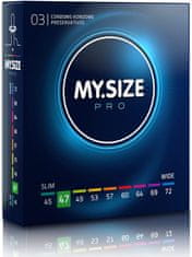 My Size MY.SIZE PRO 47 mm MATCHED kondomy 3 ks.