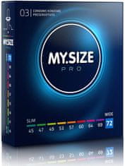 My Size MY.SIZE PRO 72 mm FITTED kondomy 3 ks.