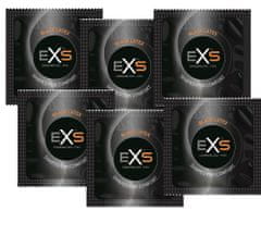 EXS Sada černých latexových kondomů BLACK EXS 100 ks