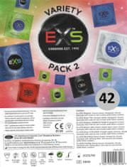 EXS EXS Kondomy MIX 42 kusů - sada 7 druhů