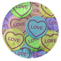 EXS EXS Love Heart klasické kondomy 100 ks.