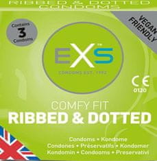 EXS EXS Extreme kondomy PRUŽKY A ROZDĚLENÍ 3 ks