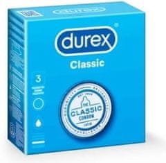 Durex Kondomy DUREX Classic 3 klasické kusy