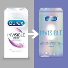 Durex DUREX Invisible Extra Moisturized THIN 10ks.