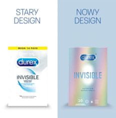 Durex DUREX INVISIBLE kondomy NEJTUŠŠÍ 16 kusů
