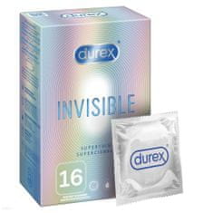 Durex DUREX INVISIBLE kondomy NEJTUŠŠÍ 16 kusů