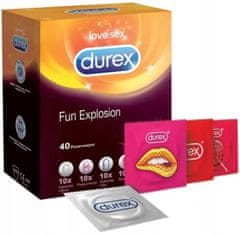 Durex DUREX Fun Explosion 40 ks. + Vibrační překrytí