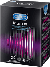 Durex Durex Intense 24 ks + chladivý gel Durex Play