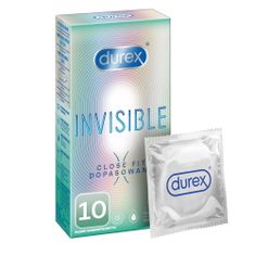 Durex DUREX Invisible CLOSE FIT kondomy 10 ks
