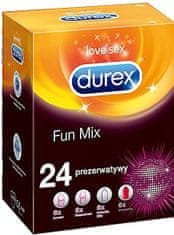 Durex Durex FUN MIX 4 druhy kondomová sada 48 ks.