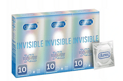 Durex Durex Invisible XL 30 ks kondomů VĚTŠÍ