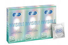 Durex DUREX Invisible CLOSE FIT kondomy 3x10 ks