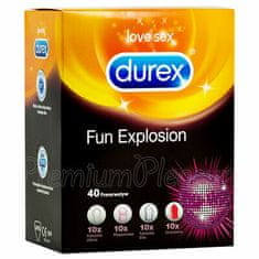 Durex DUREX Fun Explosion MIX KONZERVAČNÍCH LÁTEK Sada 40 ks