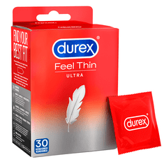 Durex DUREX FEEL ULTRA THIN kondomy 30 ks. Krabice