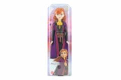 Disney Frozen FROZEN panenka - Anna v černo-oranžových šatech