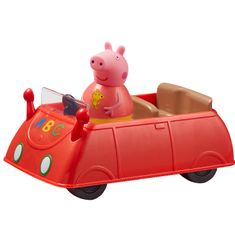 Rappa PEPPA PIG Weebles - Roly Poly figurka s autem