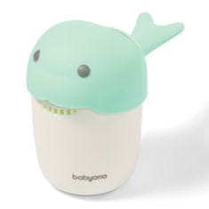 NEW BABY Nádobka na mytí hlavy Whale zelená