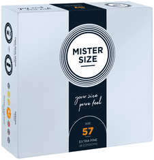 Mister Size MISTER VELIKOST 57 nasazené kondomy obvod 36 ks