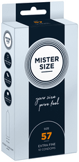 Mister Size MISTER VELIKOST 57 nasazené kondomy obvod 10 ks