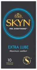Lifestyles Skyn SKYN EXTRA LUBE kondomy HYDRATED 10 ks.