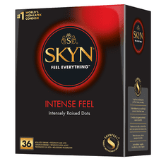 Lifestyles Skyn SKYN INTENSE FEEL kondomy s cvočky 36 ks