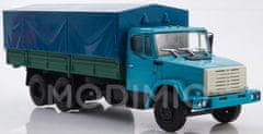 Modimio MODIMIO - ZIL-133G40 nákladní s plachtou, modro-zelený, 1/43