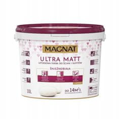 Śnieżka Latexová barva na stěny a stropy Magnat Ultra Matt 10L bílá
