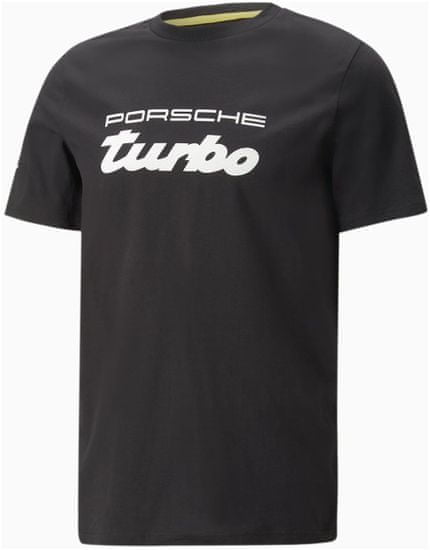 Porsche triko PUMA Turbo černo-bílé