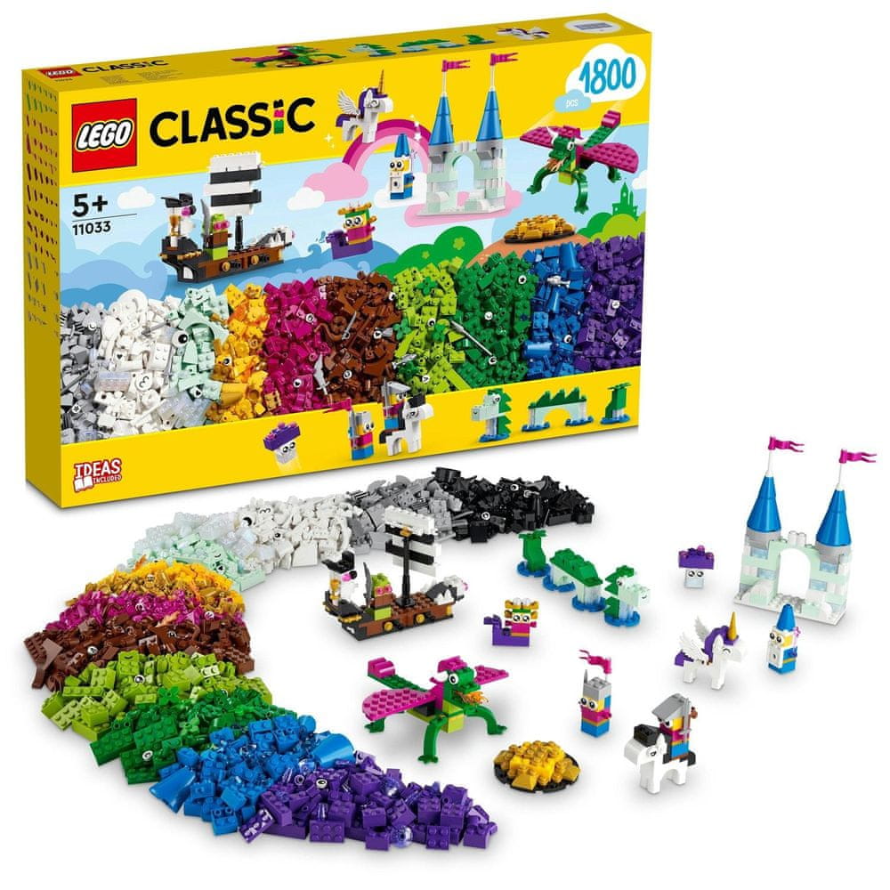 Levně LEGO Classic 11033 Tvořivý svět fantazie