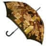 Dámský deštník holový 4125, hnědá