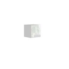 Nejlevnější nábytek Závěsná skříňka ANTOFALLA typ 1, bílá/bílý lesk