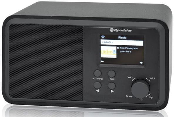 moderní radiopřijímač dab dab+ fm roadstar IR-390D+BT Bluetooth wifi ekvalizér sluchátkový výstup skvělý zvuk