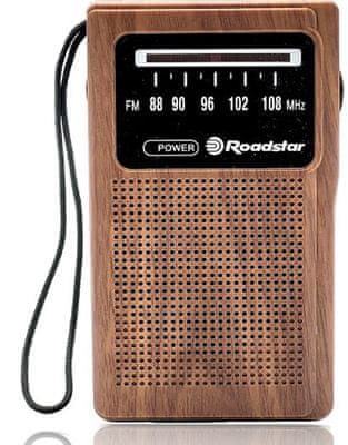 moderný rádioprijímač fm roadstar TRA-1230 slúchadlový výstup skvelý zvuk