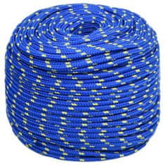 Vidaxl Lodní lano modré 10 mm 500 m polypropylen