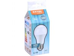 Extol Light žárovka LED klasická, 1055lm, 12W, E27, teplá bílá
