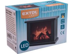 Extol Light Krb s plápolajícím ohněm LED