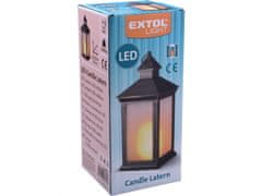 Extol Light Lucerna LED s plamenem