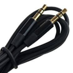 Northix Aux kabel - 3,5 mm, 120 cm - Černý 