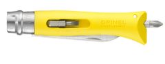 Opinel Zavírací nůž VRI N°09 DIY 8 cm multifunkční žlutý, OPINEL