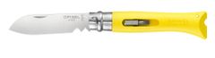 Opinel Zavírací nůž VRI N°09 DIY 8 cm multifunkční žlutý, OPINEL