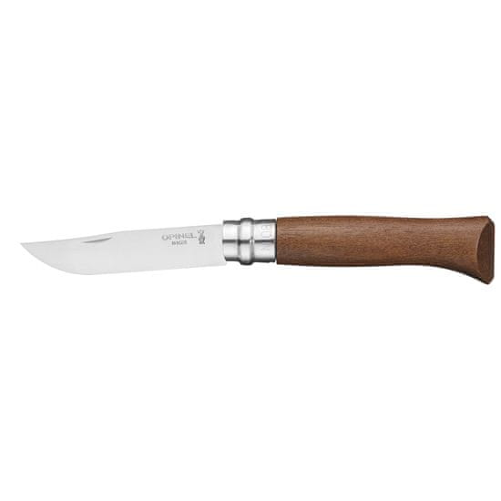 Opinel Zavírací nůž VRI N°08 Inox 8,5 cm vlašský ořech 8,5 cm, OPINEL