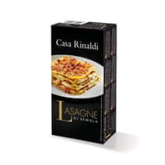 Casa Rinaldi Italské těstoviny na lasagne (Těstoviny na lazaně) | 100% semolina Durum "Lasagne di Semola | Trafila al Bronzo" 500g Casa Rinaldi